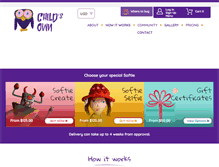 Tablet Screenshot of childsown.com